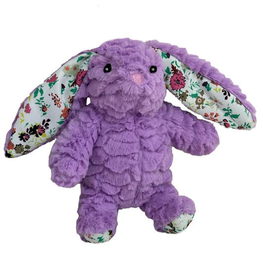 Smooshables Purple Bunny Dog Toy