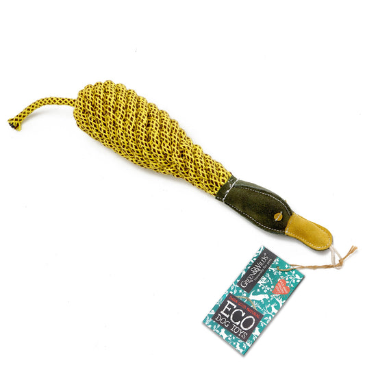 Green & Wild Dog Toy - Delilah the Duckess