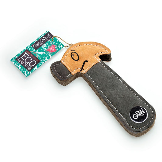 Green & Wild Dog Toy - Hugo the Hammer