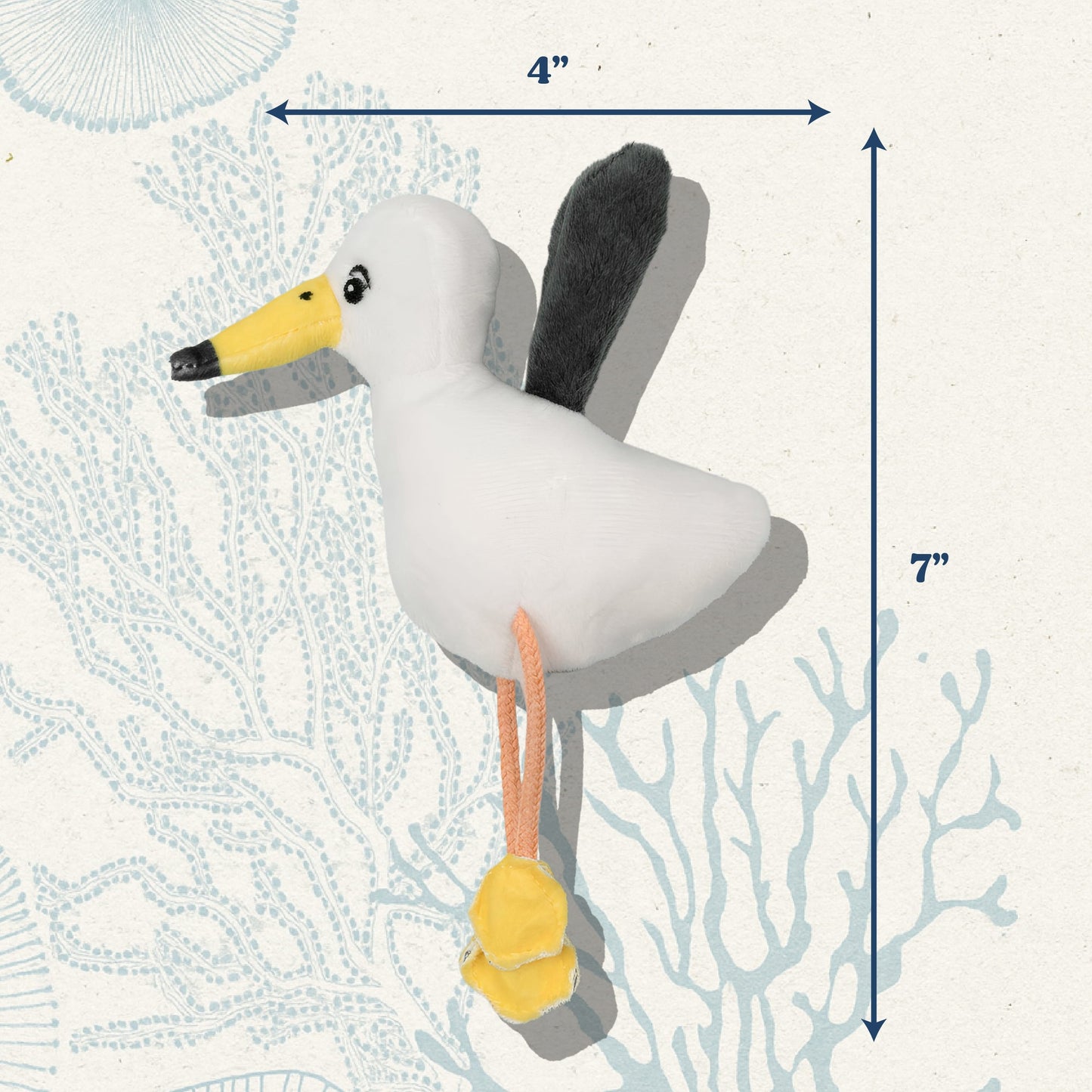 Grrreen Sally the Seagull Cat Toy