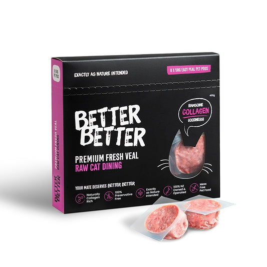 Better Better Frozen Veal Pods for Cats