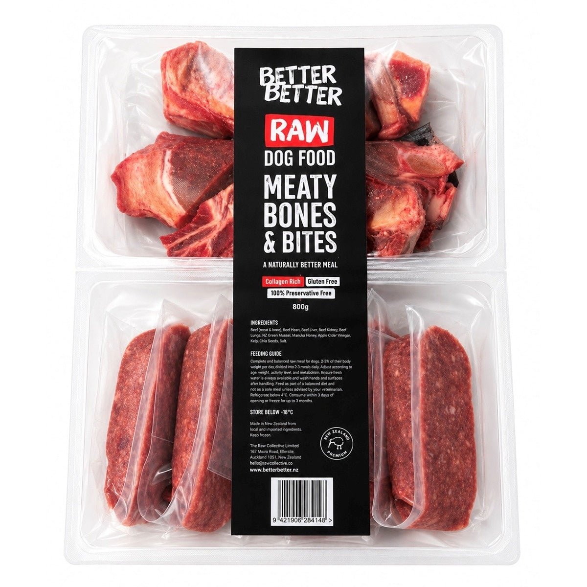 Better Better Frozen Meaty Bones & Bites for Dogs