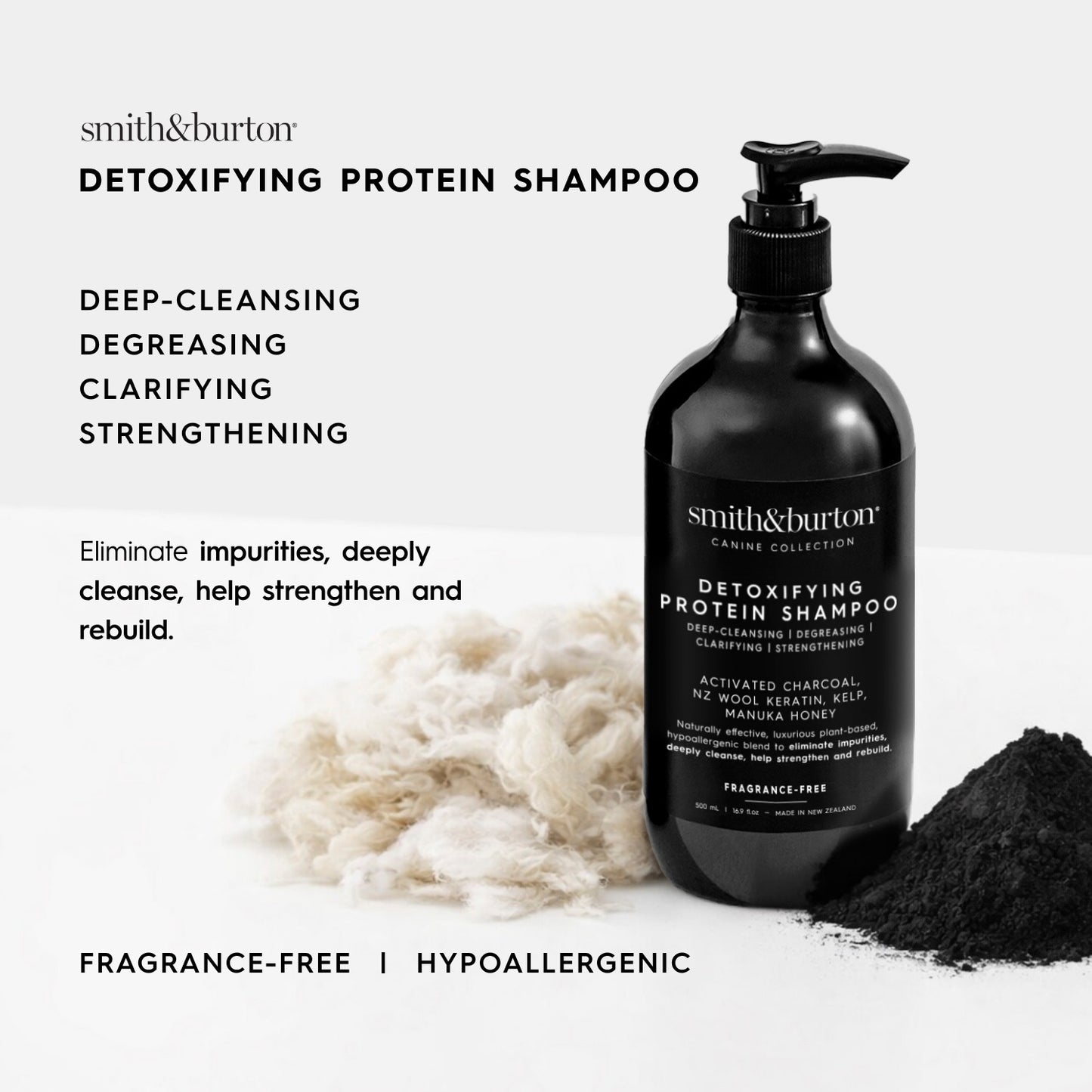 Smith & Burton Detoxifying Protein Shampoo for Dogs & Cats