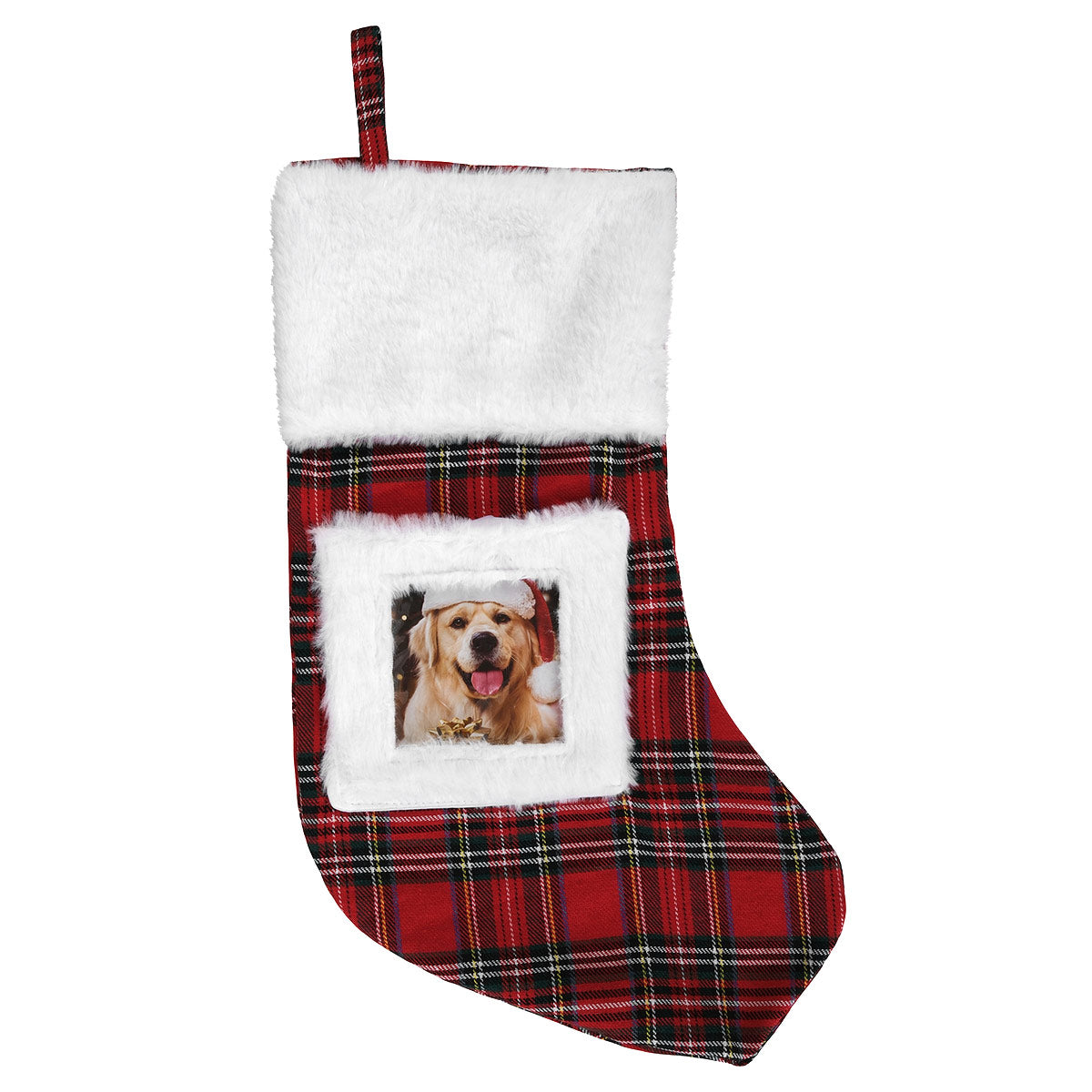 Petstock Foundation Tartan Christmas Stocking