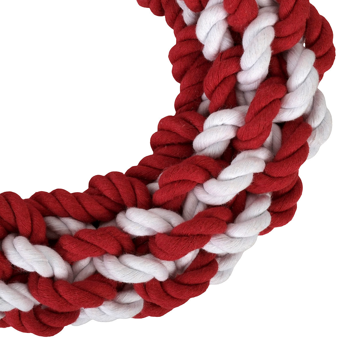 Petstock Candy Cane Rope Dog Toy