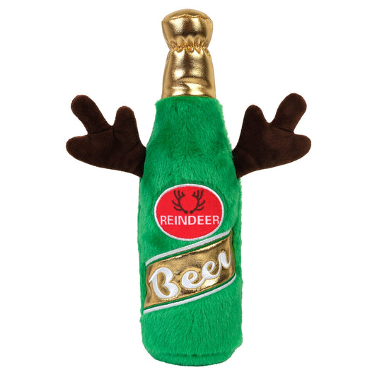Petstock Reindeer Bottle Crusher Dog Toy
