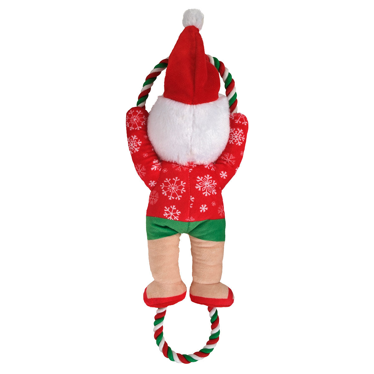Petstock Beach Santa Plush & Rope Dog Toy