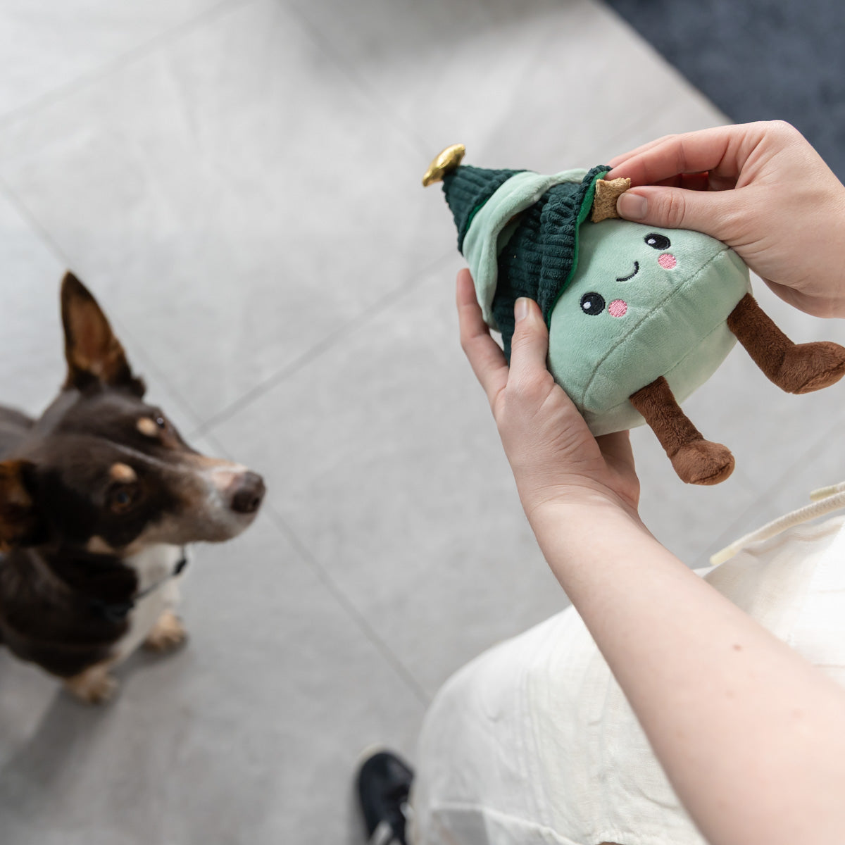 Petstock Christmas Tree Snuffle Dog Toy