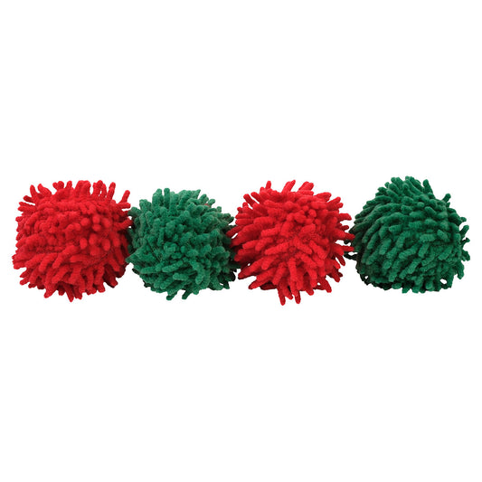 Petstock Christmas Pom Poms Cat Toy