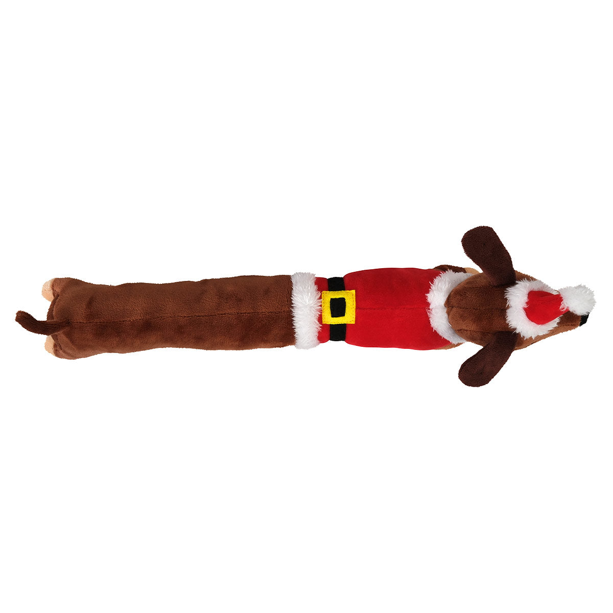 Petstock Christmas Long Sausage Dog Plush Dog Toy