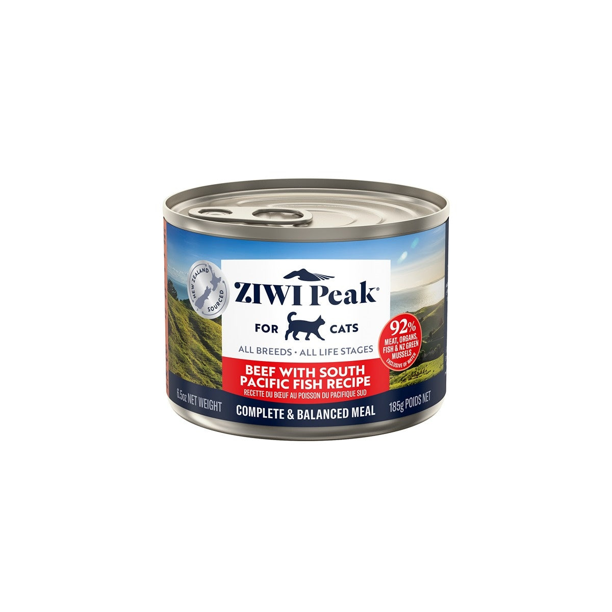 ZIWI Peak Beef with South Pacific Fish Wet Cat Food