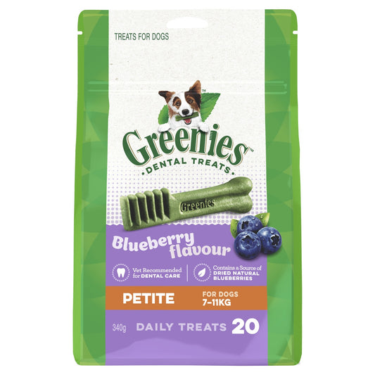 Greenies Blueberry Flavoured Dental Dog Treats