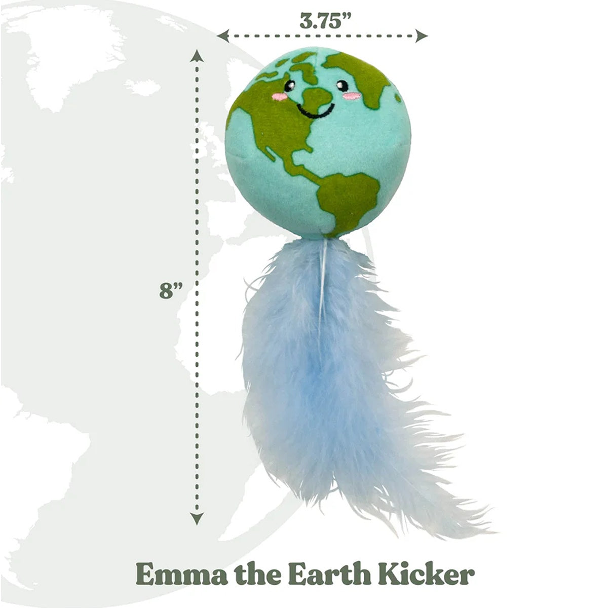 Grrreen Emma the Earthkicker Cat Toy