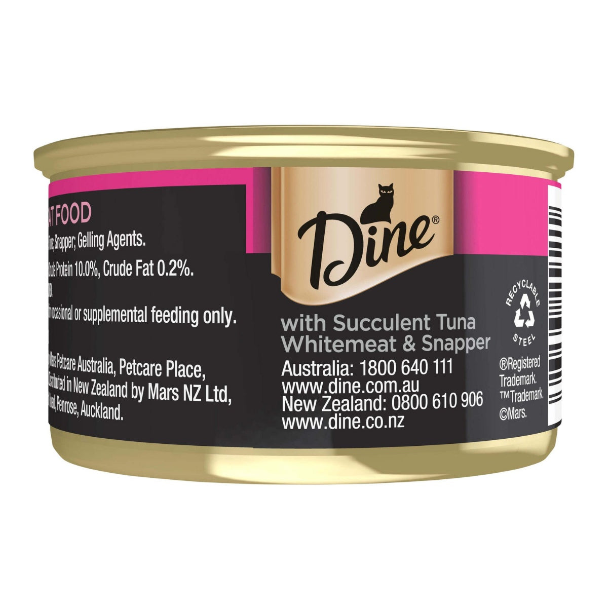 Dine Desire Tuna Whitemeat & Snapper Wet Cat Food