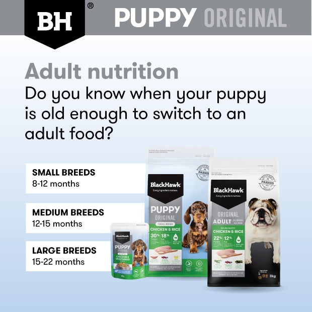 Black Hawk Chicken Puppy Wet Food Pouch