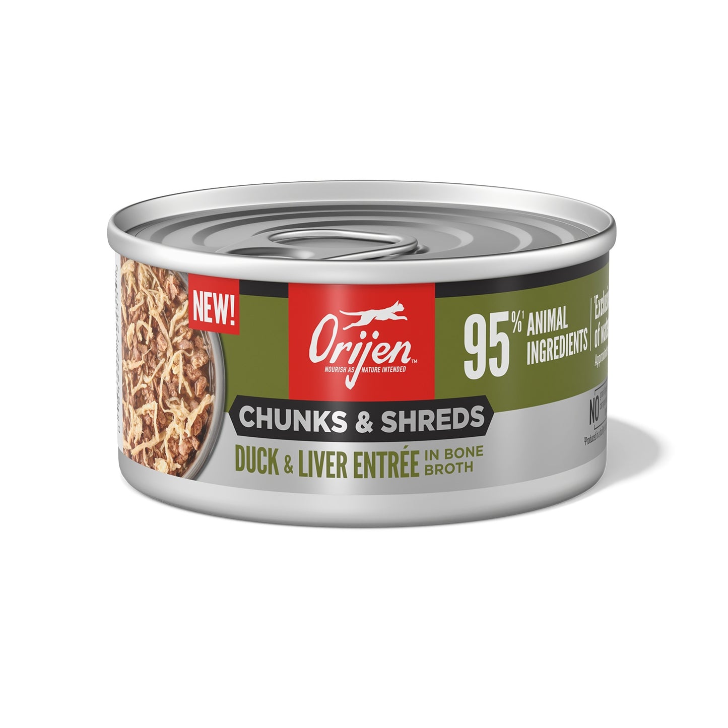 ORIJEN Duck & Liver Entrée in Bone Broth Adult Cat Wet Food