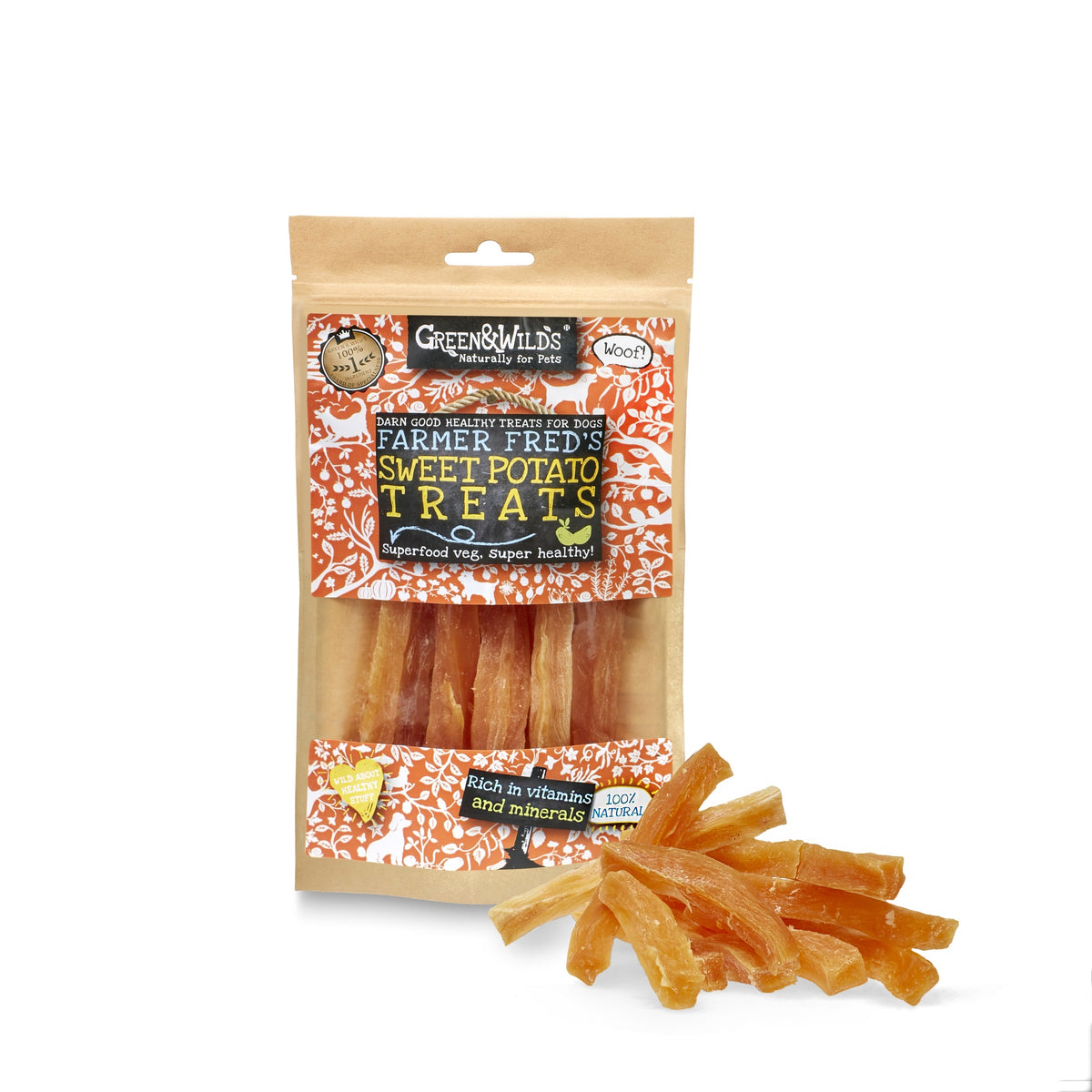 Green & Wild's Farmer Fred's Sweet Potato Dog Treats