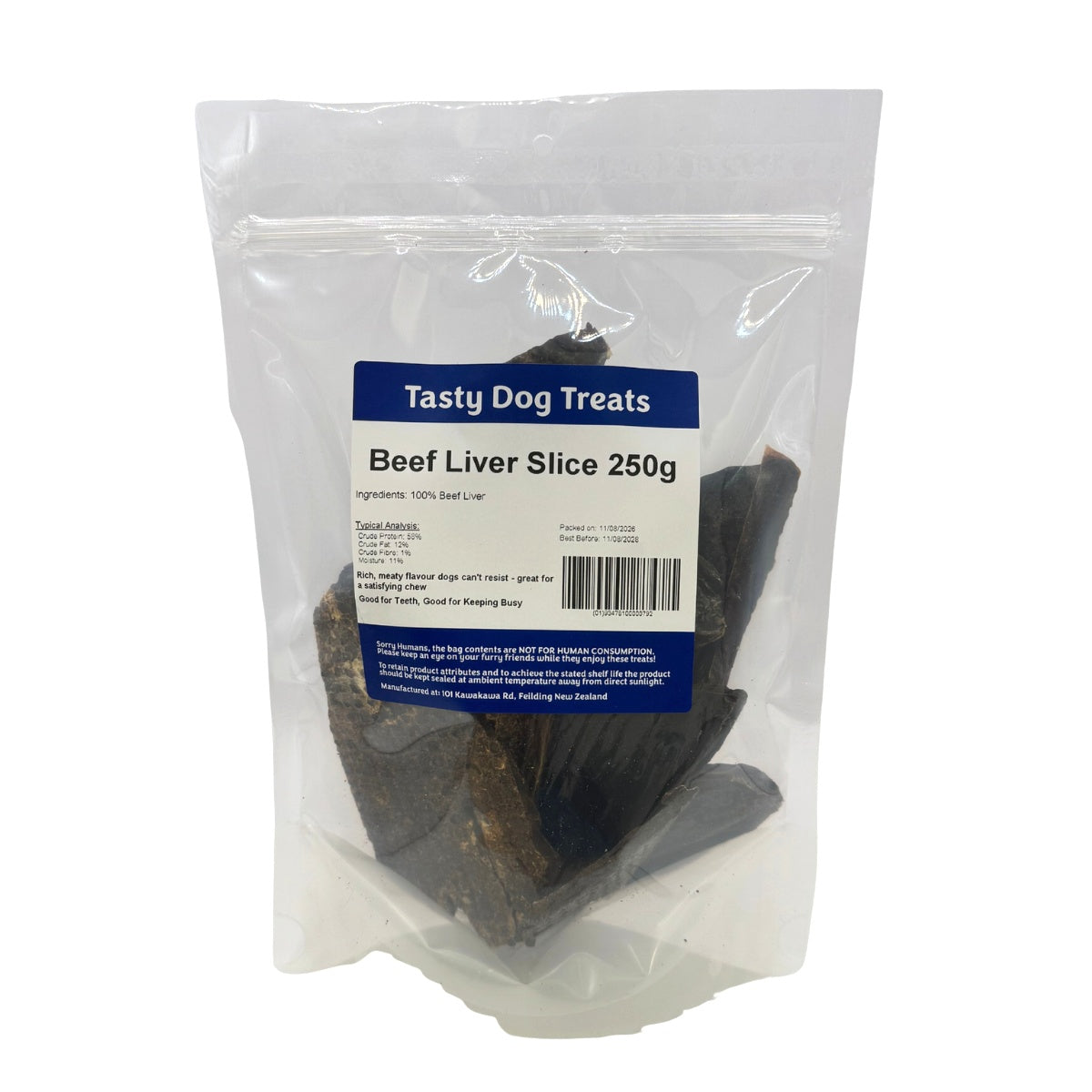 Tasty Dog Treats Beef Liver Slices