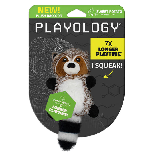 Playology Plushies Raccoon Dog Toy