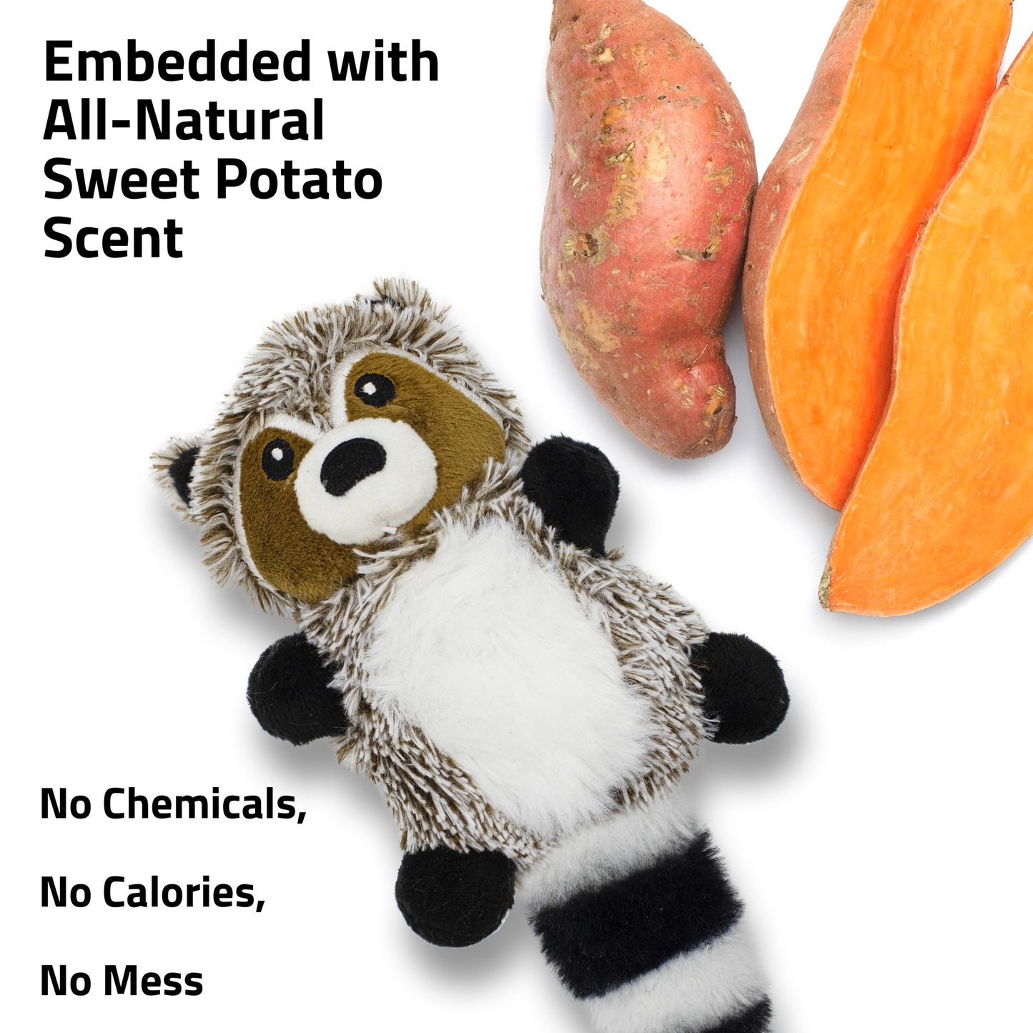 Playology Plushies Raccoon Dog Toy