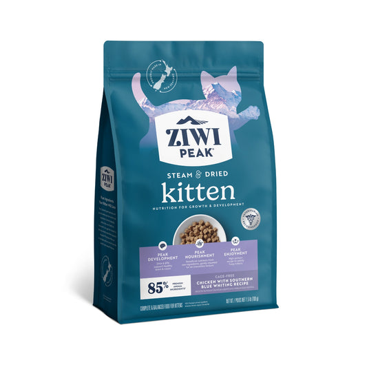 Ziwi Peak Kitten Steam & Dried Chicken with Southern Blue Whiting Dry Cat Food