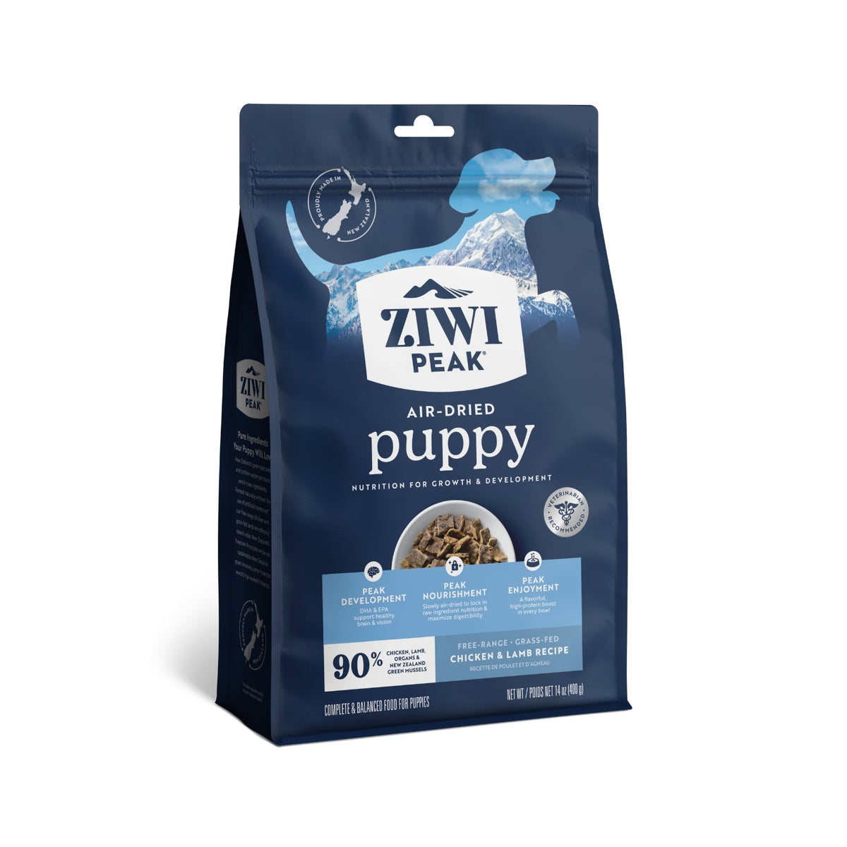 Ziwi Peak Puppy Air Dried Chicken & Lamb Dry Dog Food