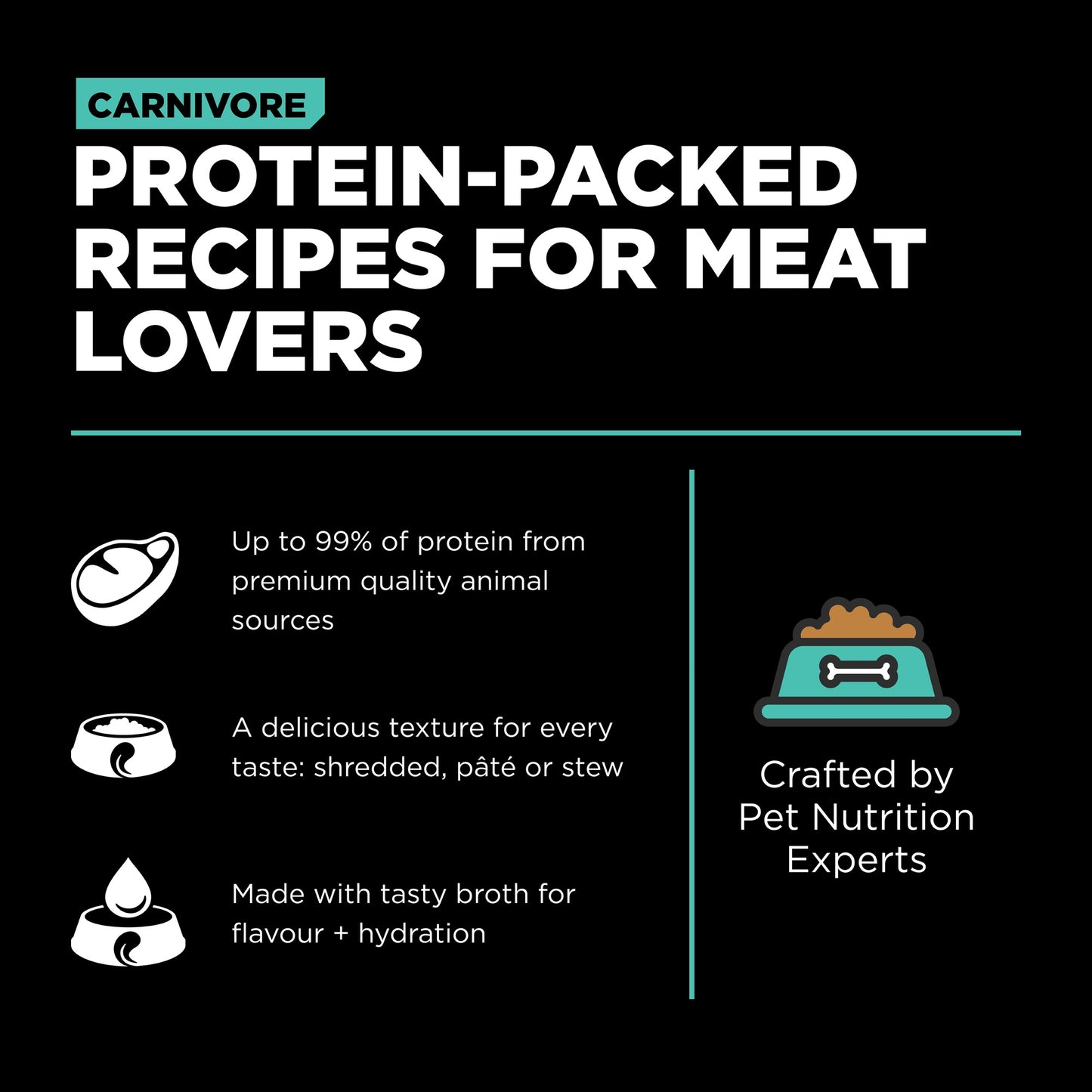 GO! Solutions CARNIVORE Grain Free Chicken, Turkey + Duck Wet Dog Food