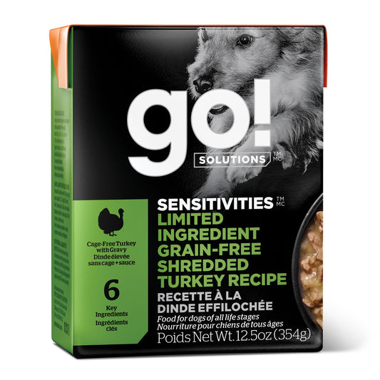 GO! Solutions SENSITIVITIES Grain Free Limited Ingredient Turkey Wet Dog Food