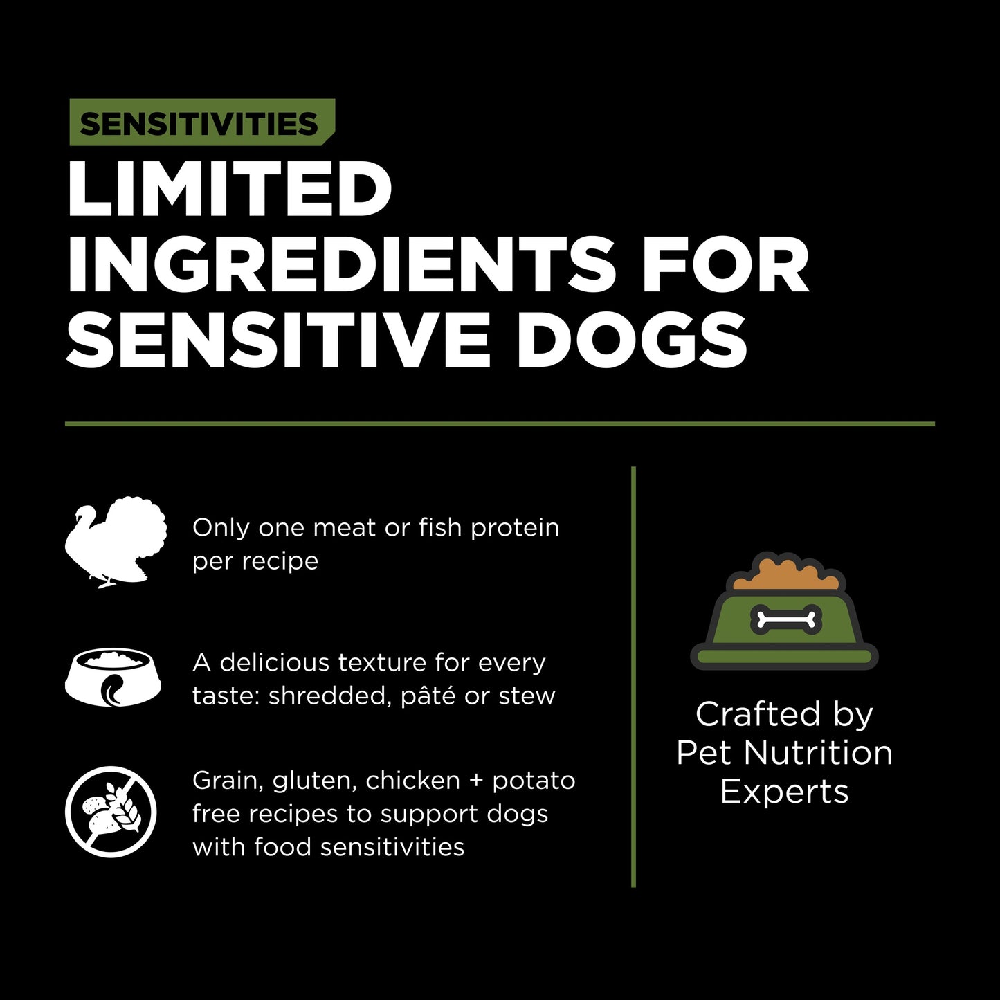 GO! Solutions SENSITIVITIES Grain Free Limited Ingredient Turkey Wet Dog Food