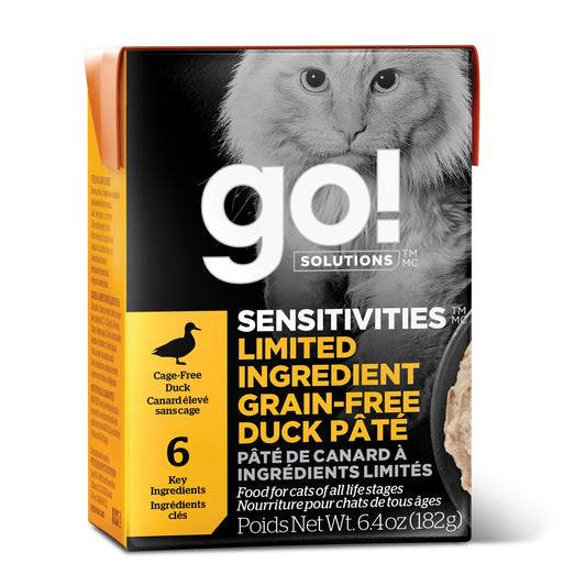 Go! Solutions SENSITIVITIES Grain Free Limited Ingredient Duck Wet Cat Food