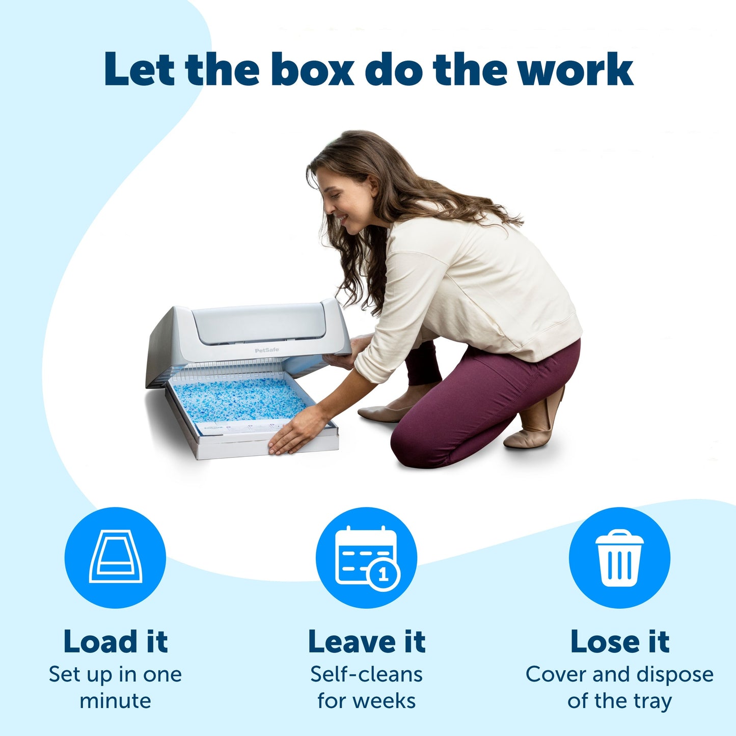 PetSafe ScoopFree Disposable Crystal Litter Replacement Tray
