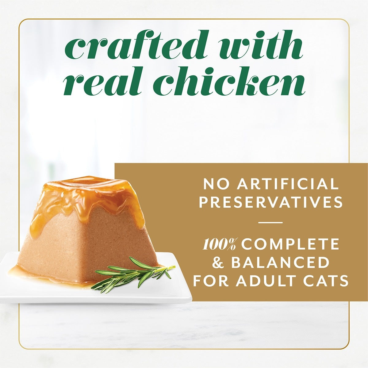 FANCY FEAST Gems Mousse Paté With Chicken and Savory Gravy Cat Food