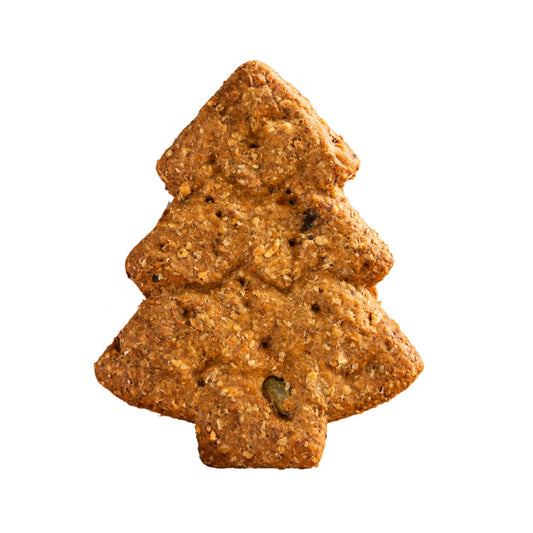 Christmas Tree Roast Ham Dog Biscuit Treat