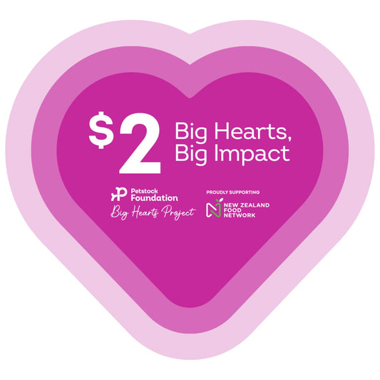 Petstock Foundation Big Hearts, Big Impact $2 Donation