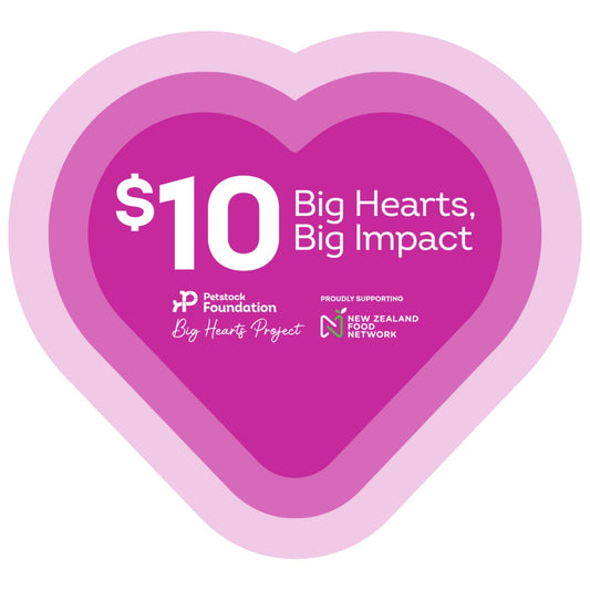 Petstock Foundation Big Hearts, Big Impact $10 Donation