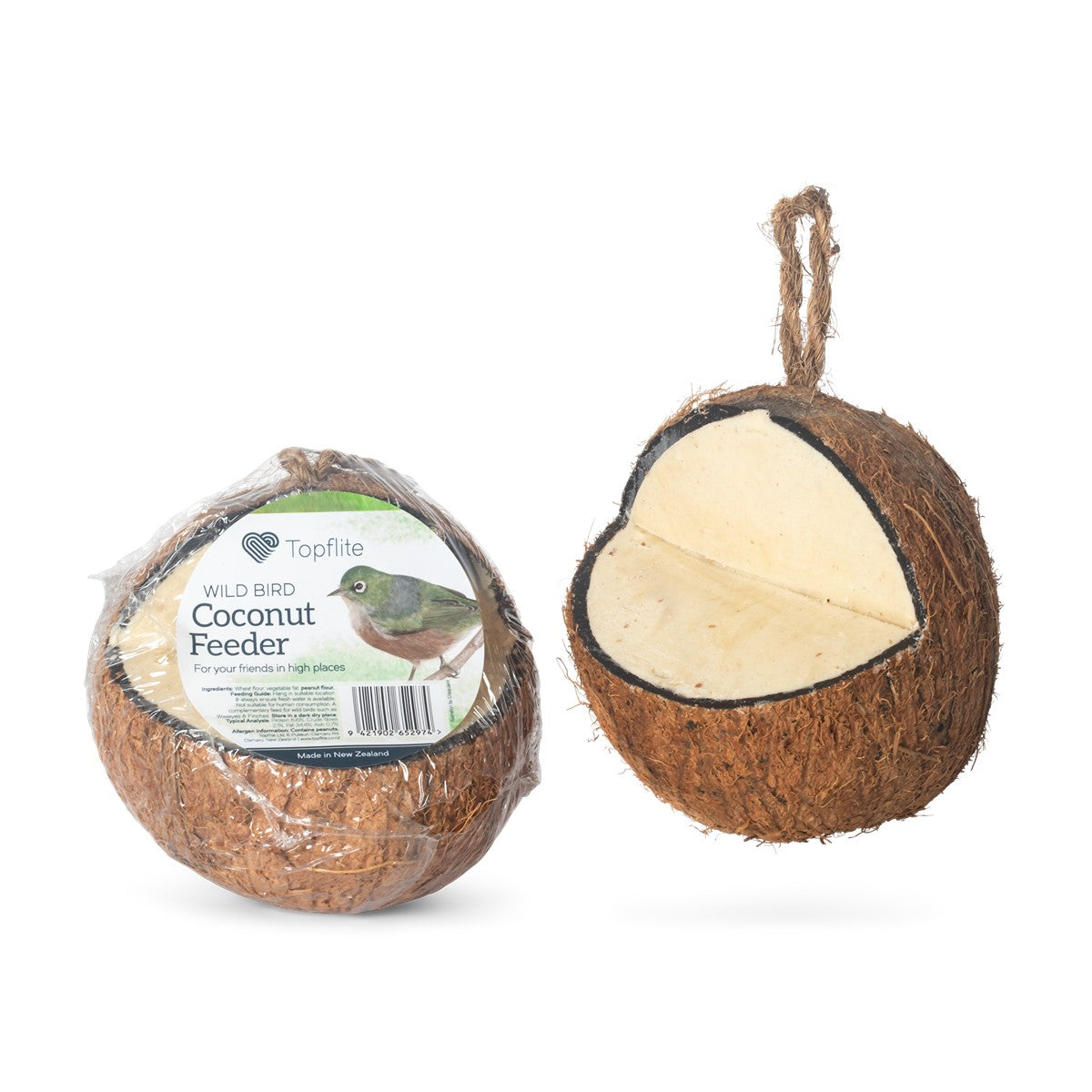 Topflite Wild Bird Coconut Feeder