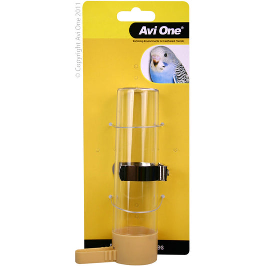 Avi One Bird Ftain Feedr w Metal Holder 15cm