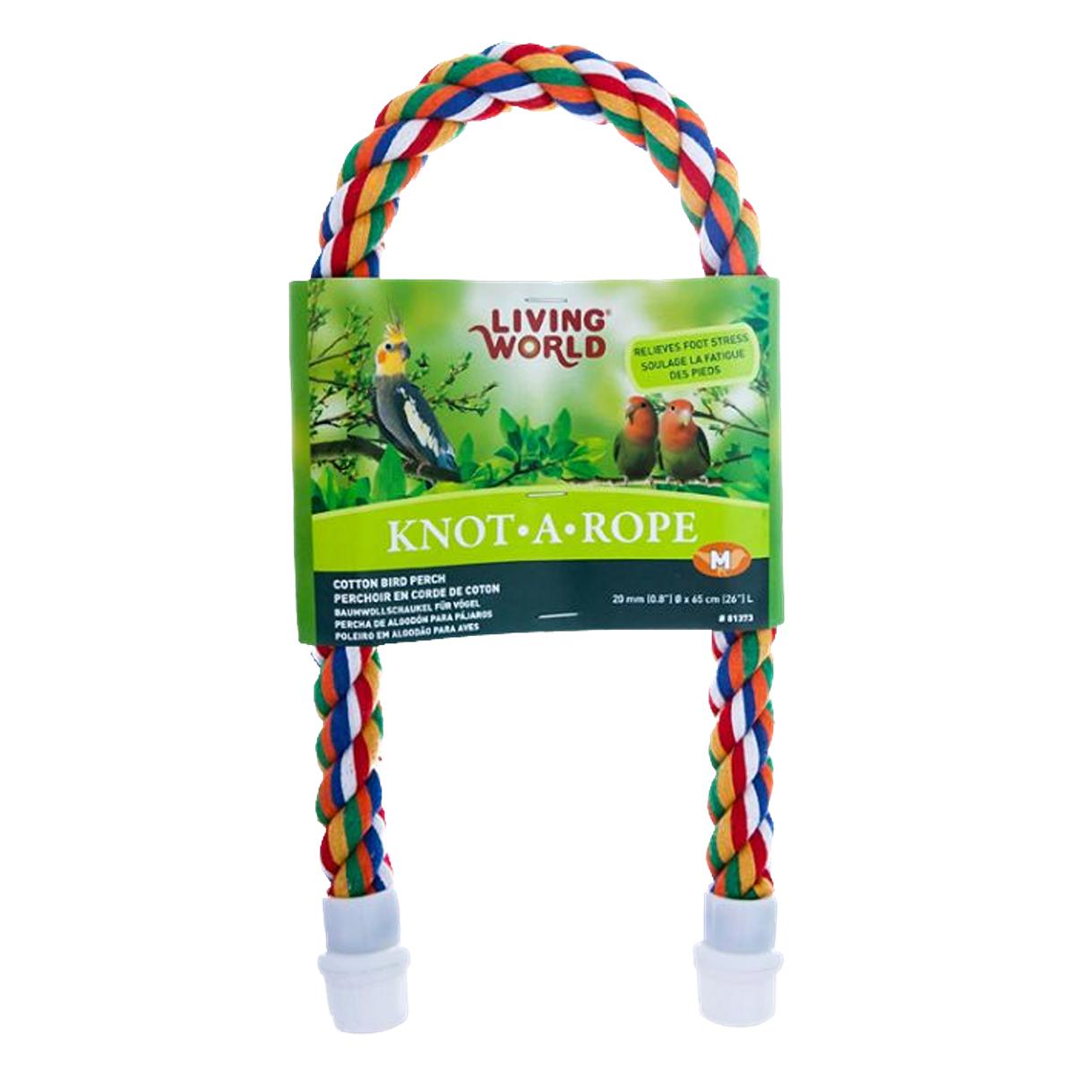 Living World Knot A Rope Perch
