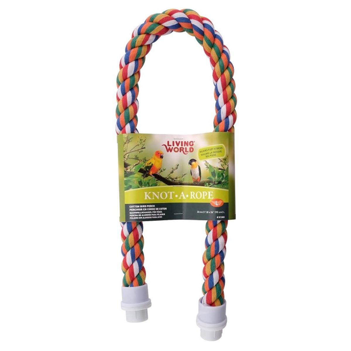 Living World Knot A Rope Perch