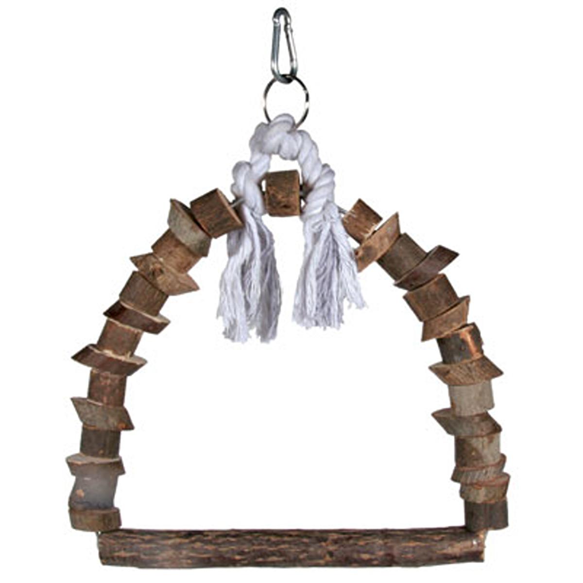 Trixie Natural Wood Bird Swing