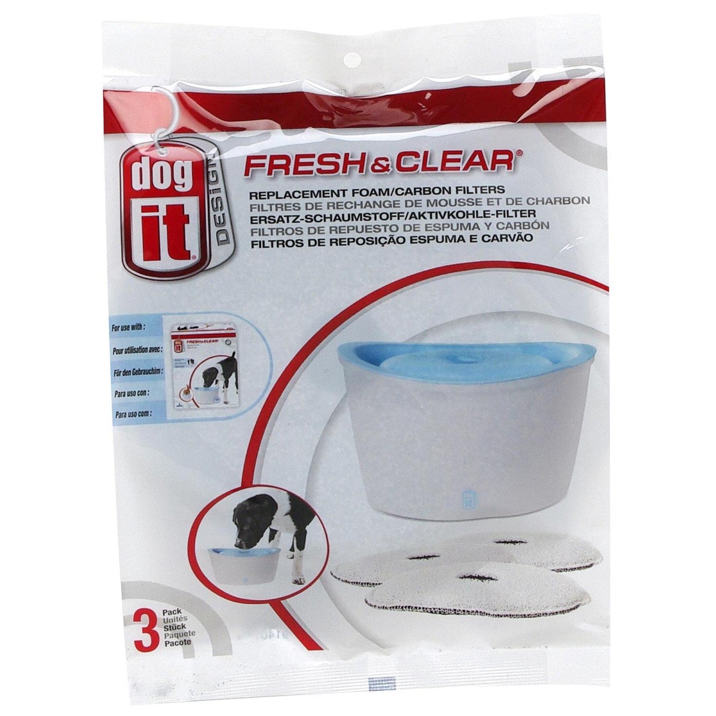 Dogit Drinking Fountain Carbon Replacement Filters