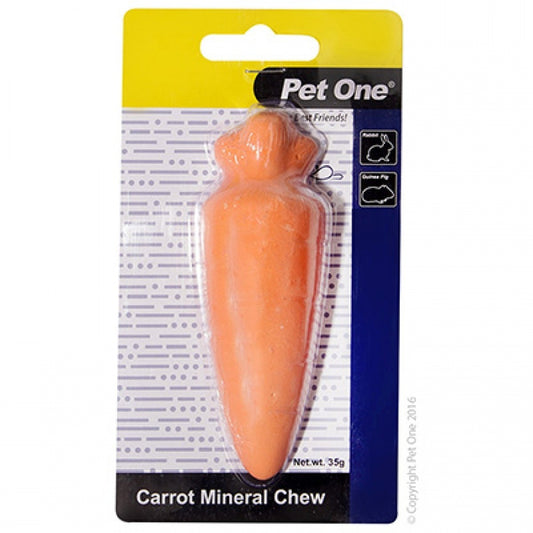 Pet One Small Animal Carrot Mineral Chew