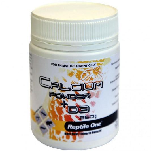 Reptile One Calcium Powder + D3 Supplement