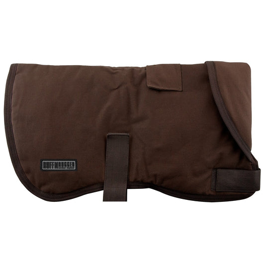 Ruff n Rugged Canvas Dog Coat Brown