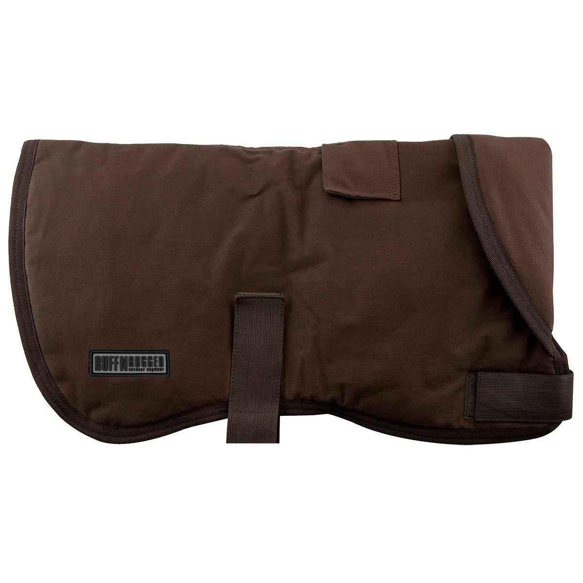 Ruff n Rugged Canvas Dog Coat Brown