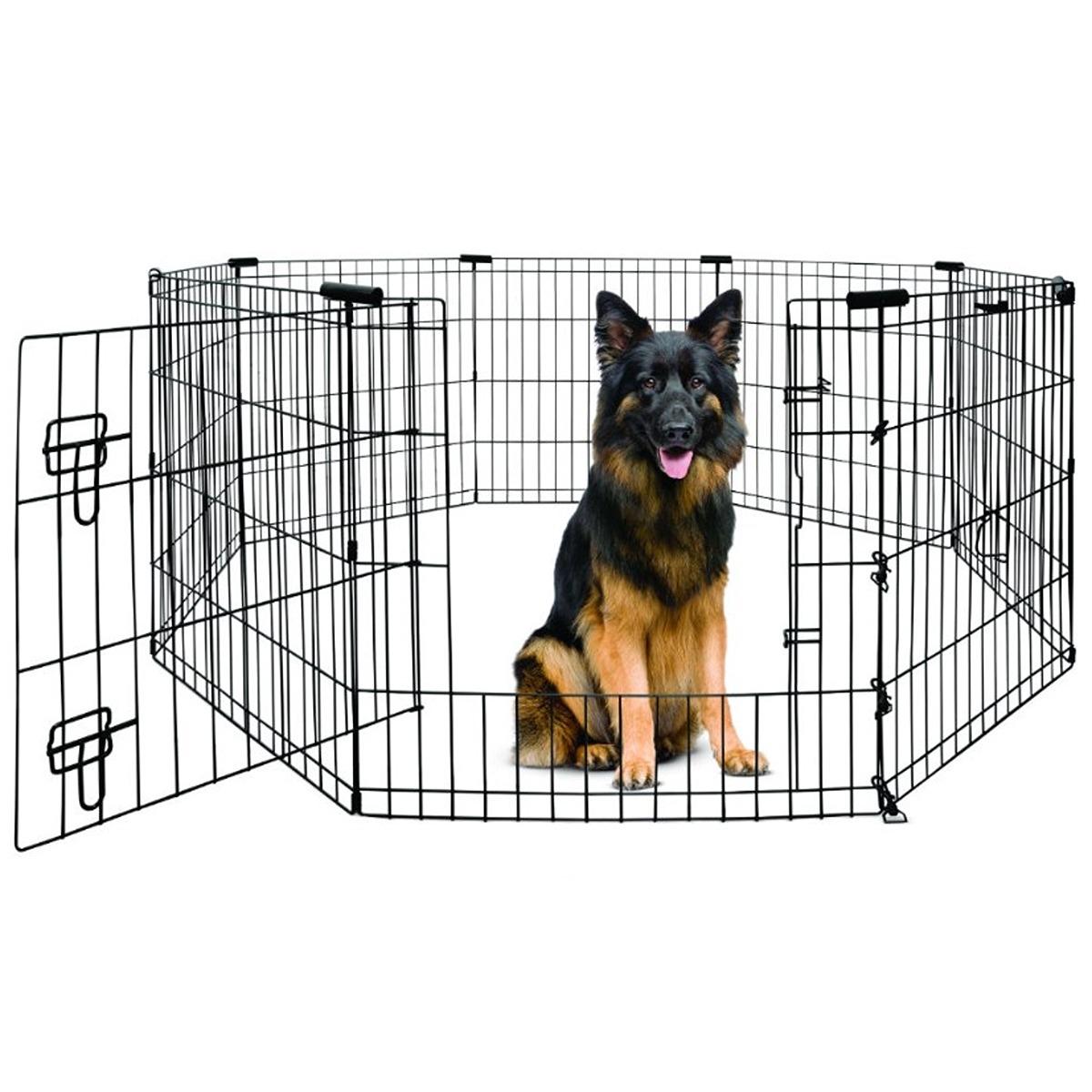 Yours Droolly Exercise Pen with Door