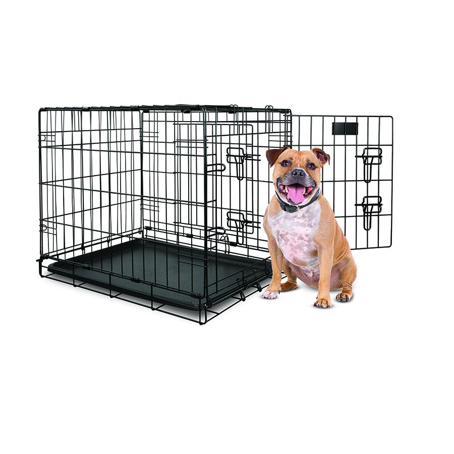 Yours Droolly Double Door Crate