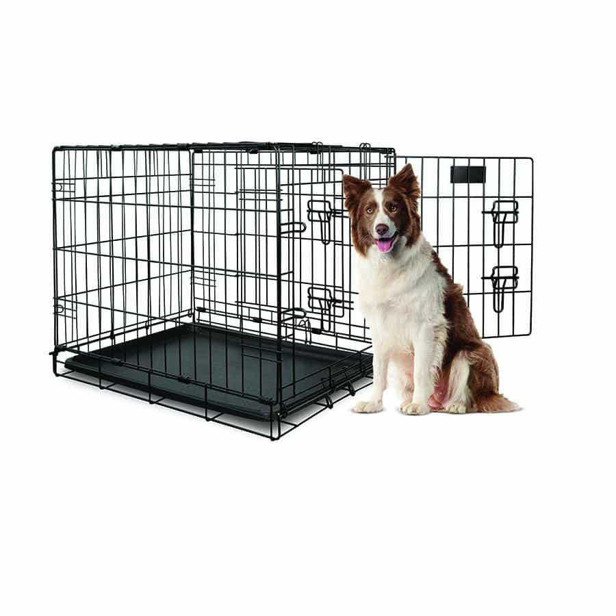 Yours Droolly Double Door Crate