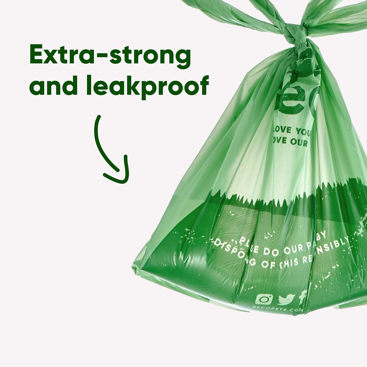 Beco Unscented Poop Bags with Handles
