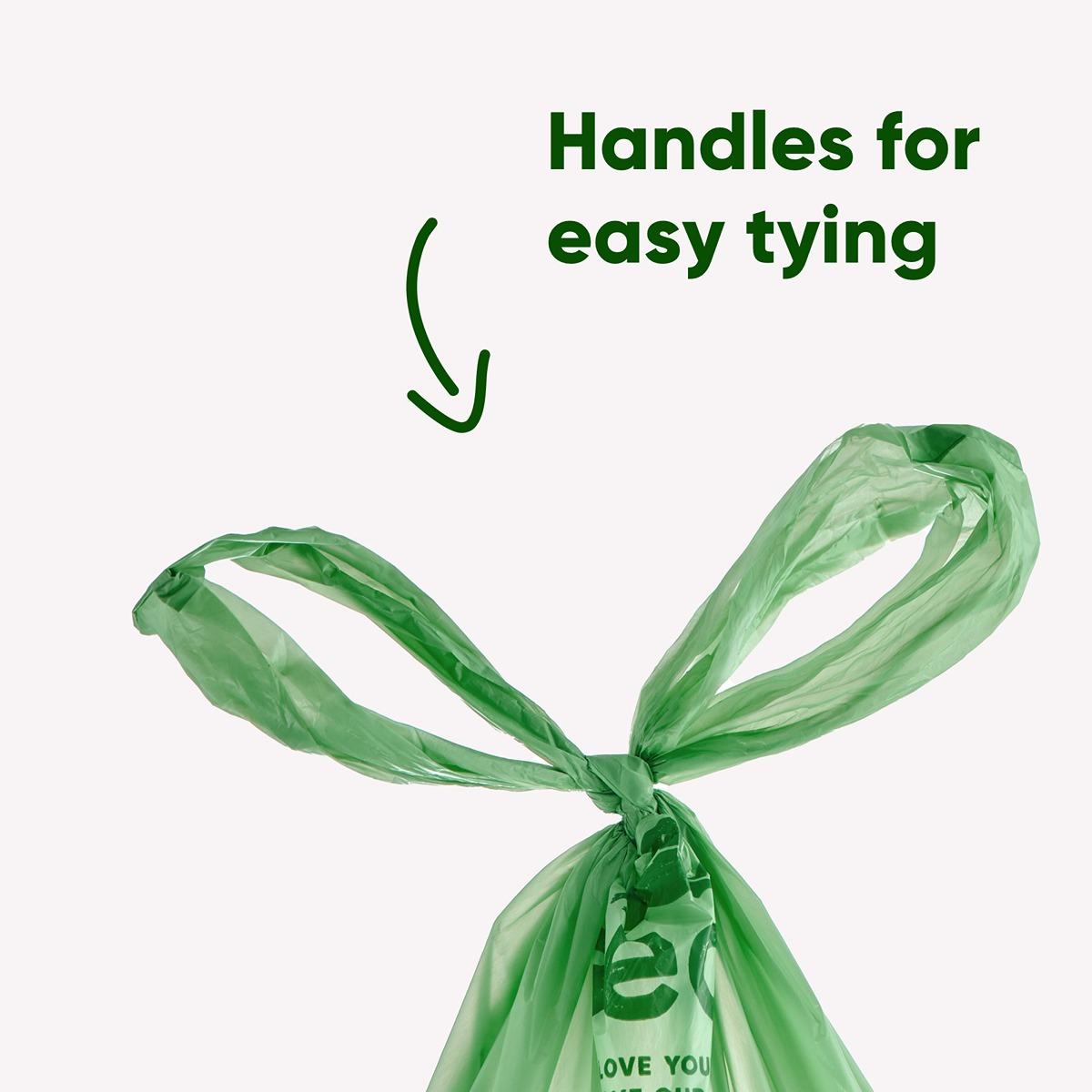 Beco Unscented Poop Bags with Handles
